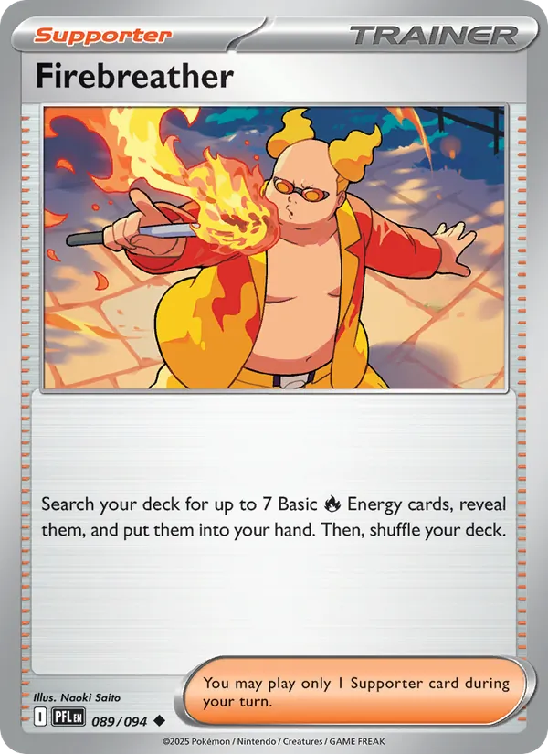 Firebreather 089/094 Reverse Holo - Phantasmal Flames
