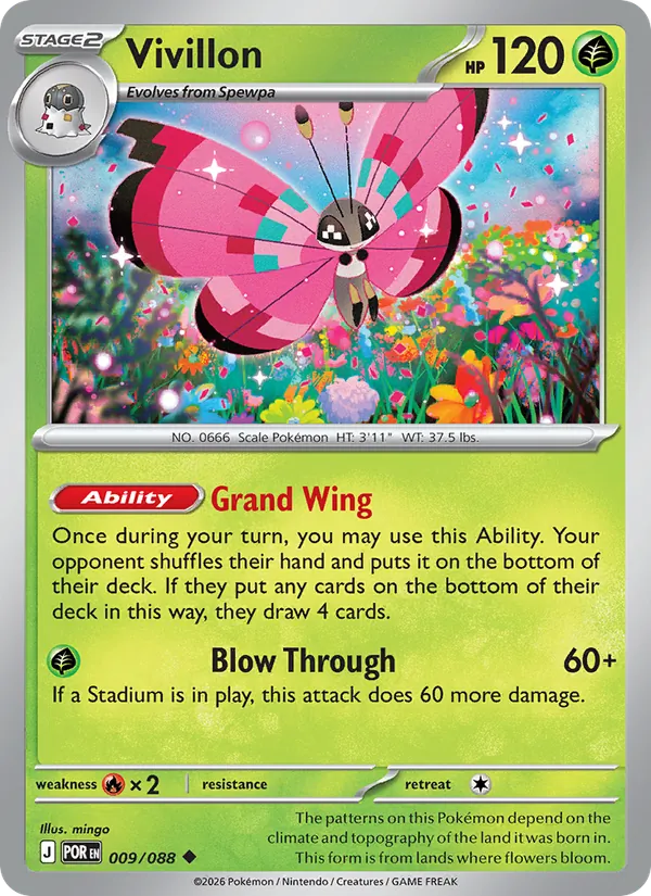 Vivillon 009/088  - Perfect Order