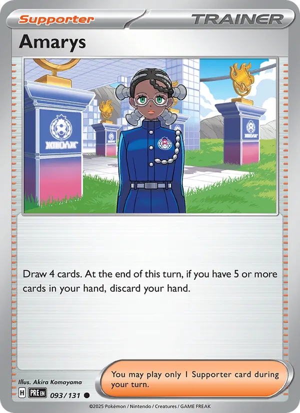 Amarys 093/131 Poké Ball Reverse Holo - Prismatic Evolutions