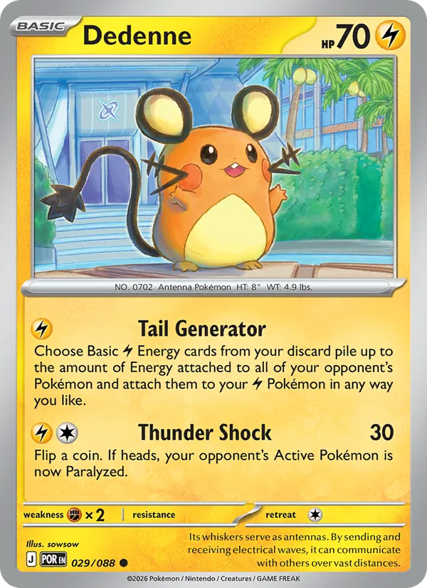 Dedenne 029/088  - Perfect Order
