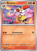 Braixen 012/086 Reverse Holo - Chaos Rising