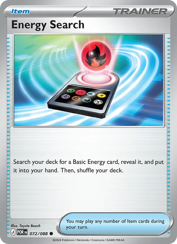 Energy Search 072/088  - Perfect Order
