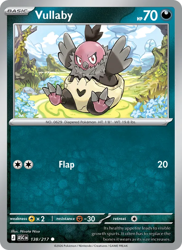 Vullaby 138/217  - Ascended Heroes