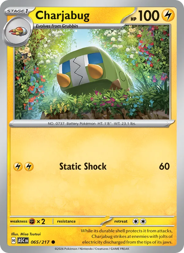 Charjabug 065/217  - Ascended Heroes
