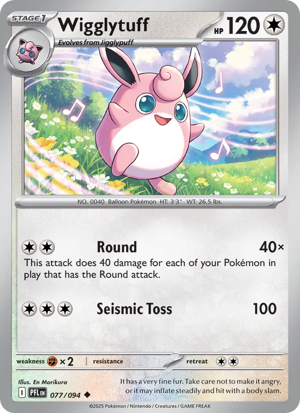 Wigglytuff 077/094  - Phantasmal Flames