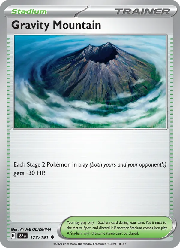 Gravity Mountain 177/191  - Surging Sparks