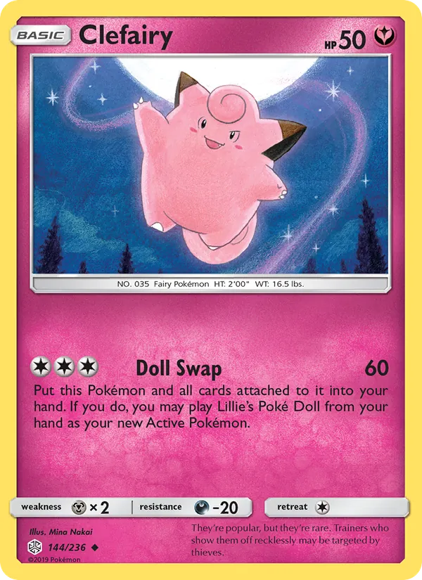 Clefairy 144/236  - Cosmic Eclipse