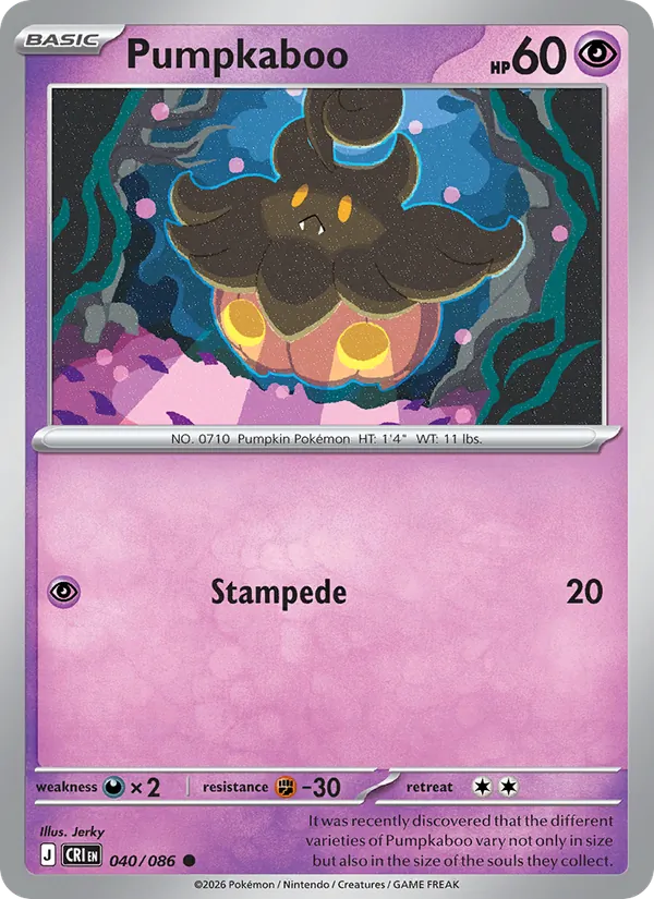 Pumpkaboo 040/086  - Chaos Rising
