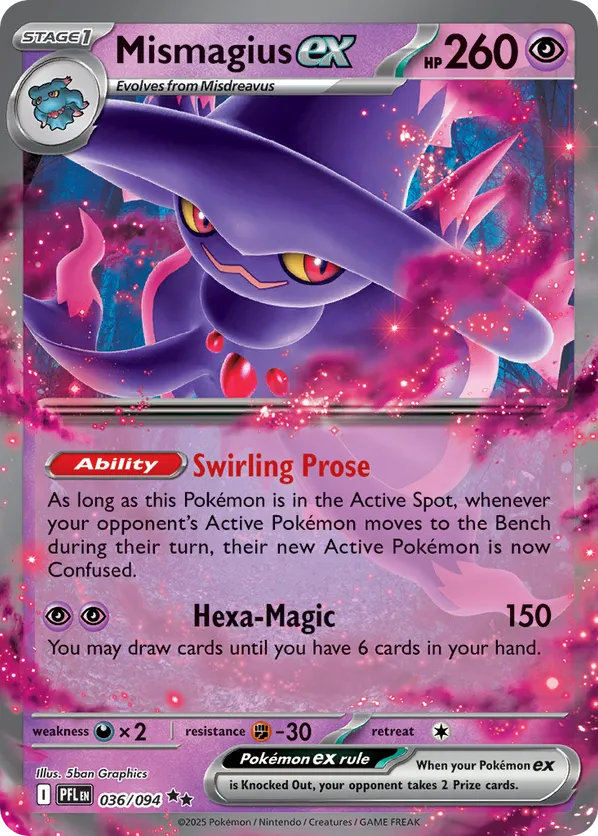 Mismagius ex 036/094  - Phantasmal Flames