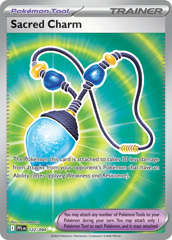 Sacred Charm 122/094 Ultra Rare - Phantasmal Flames