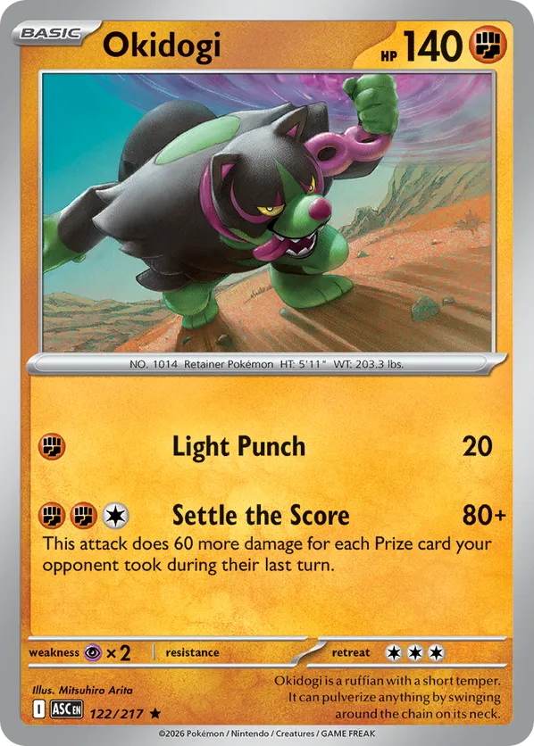 Okidogi 122/217 Holo - Ascended Heroes