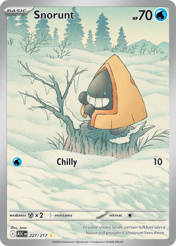 Snorunt 227/217 Illustration Rare - Ascended Heroes