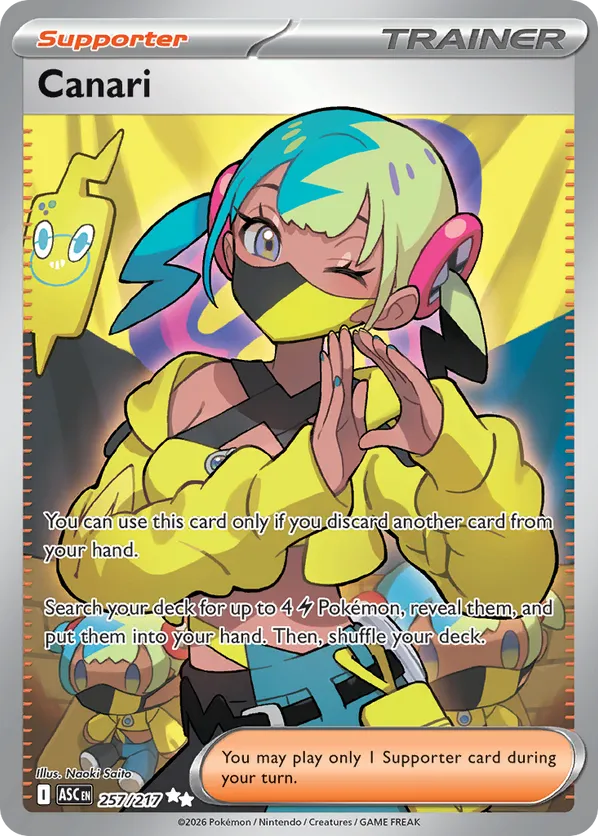 Canari ASC 257/217 Ultra Rare - Ascended Heroes
