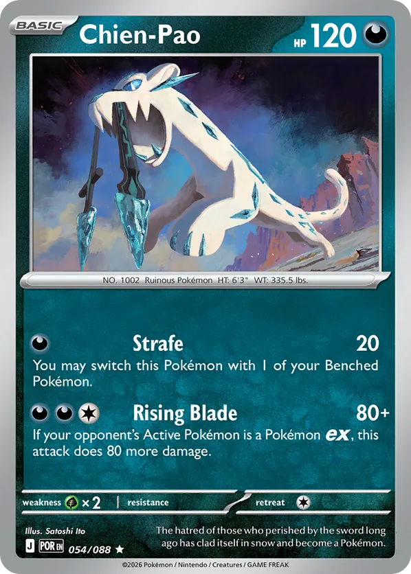 Chien-Pao 054/088 Holo - Perfect Order