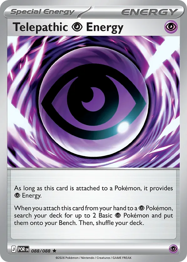Telepathic Psychic Energy 088/088 Holo - Perfect Order