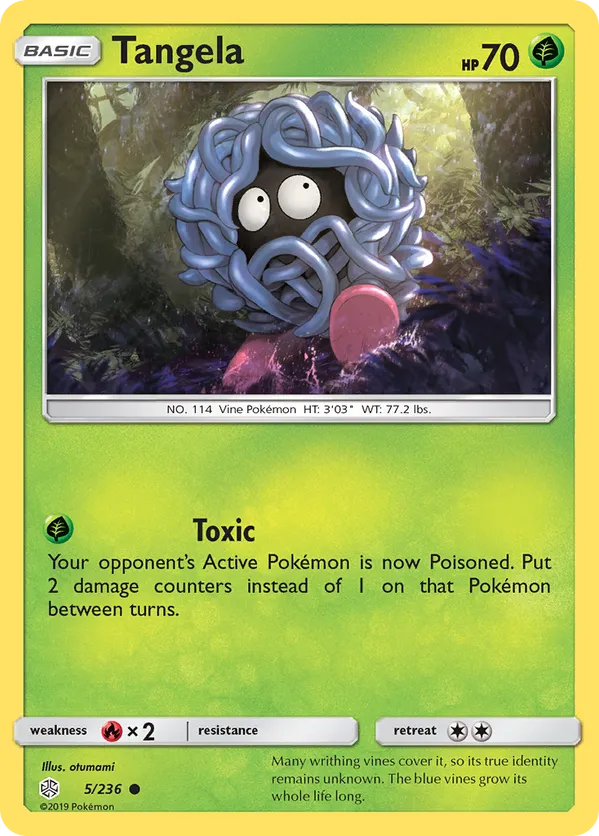 Tangela 005/236  - Cosmic Eclipse