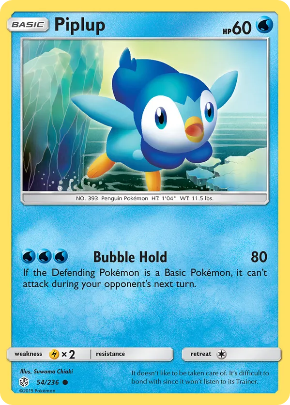 Piplup 054/236  - Cosmic Eclipse