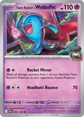 Team Rocket's Wobbuffet 082/182 Holo - Destined Rivals