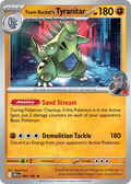 Team Rocket's Tyranitar 096/182 Holo - Destined Rivals