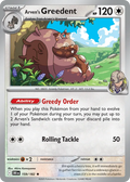 Arven's Greedent 159/182 Holo - Destined Rivals