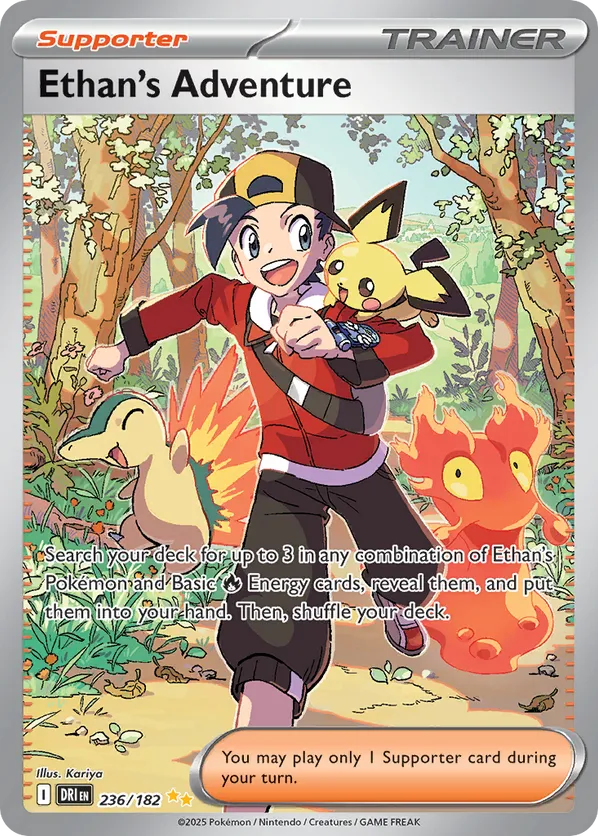 Ethan's Adventure DRI 236/182 Special Illustration Rare - Destined Rivals