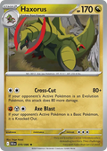 Haxorus 070/086 Holo - Black Bolt
