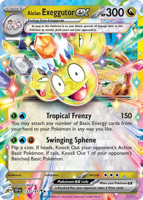Alolan Exeggutor 133/191  - Surging Sparks