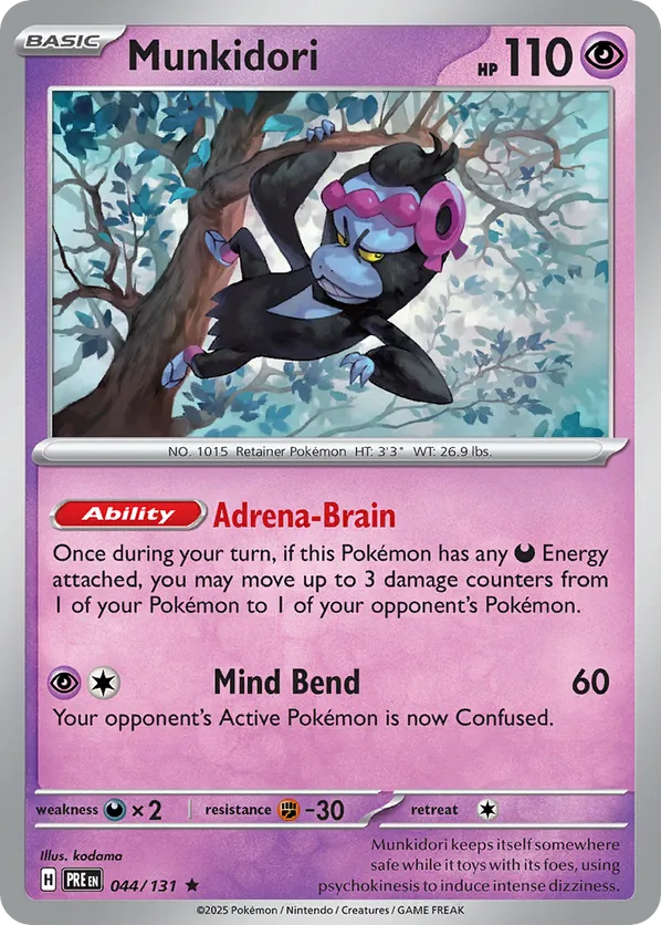 Munkidori 044/131 Holo - Prismatic Evolutions