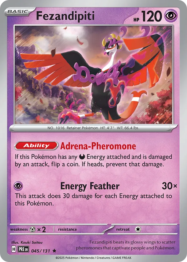 Fezandipiti 045/131 Holo - Prismatic Evolutions