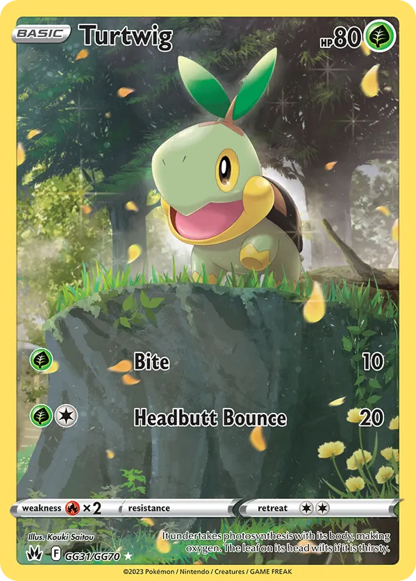 Turtwig GG31/GG70 - Crown Zenith Galarian Gallery