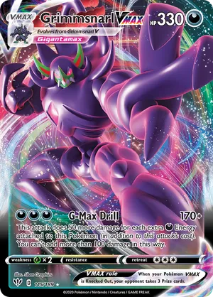 Grimmsnarl VMAX 115/189  - Darkness Ablaze