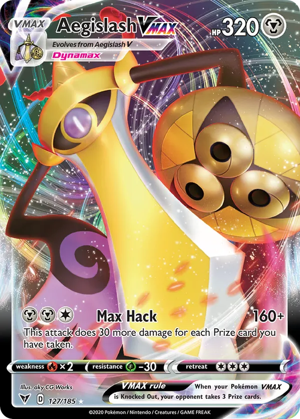 Aegislash VMAX 127/185  - Vivid Voltage