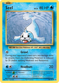 Seel 28/108 Reverse Holo - Evolutions